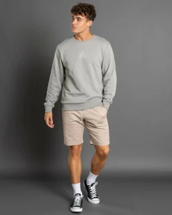 Lucid Stand Walk Shorts Stone Sale