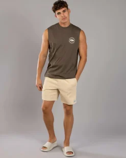 Rip Curl Staple Muscle Tank Rock New