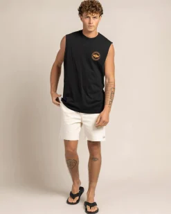 Rip Curl Staple Muscle Tank Black Discount