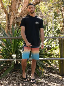 Rip Curl Staple Oval T-Shirt Black Best