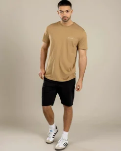 Rip Curl Staple Oval T-Shirt Dark Khaki