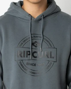 Rip Curl Stapler Hoodie Pine Night Outlet