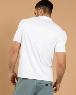 Rip Curl Stapler Short Sleeve Rash Vest White New