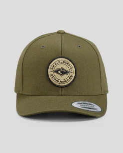 Rip Curl Stapler Snapback Cap Rock Best