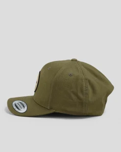 Rip Curl Stapler Snapback Cap Rock Best