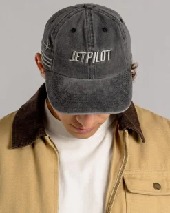 Jetpilot Star Strapback Cap Black Acid New