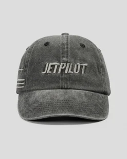 Jetpilot Star Strapback Cap Black Acid New