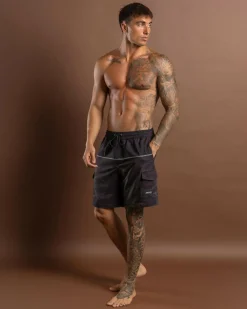 Jacks Stash Board Shorts Black/ Camo
