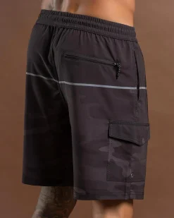 Jacks Stash Board Shorts Black/ Camo