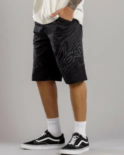Dexter Statement Walk Shorts Black Discount
