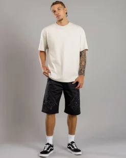 Dexter Statement Walk Shorts Black Discount