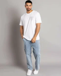 Lucid Stenciled T-Shirt White Online