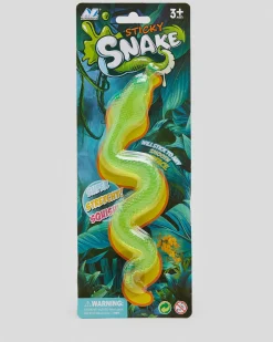 Get It Now Sticky Snake Toy Green Sale