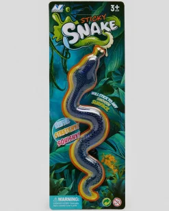 Get It Now Sticky Snake Toy Blue Clearance
