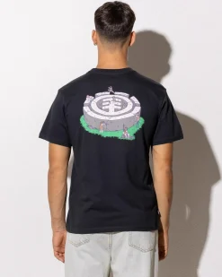 Element Stone Age T-Shirt Off Black Outlet