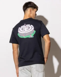 Element Stone Age T-Shirt Off Black Outlet