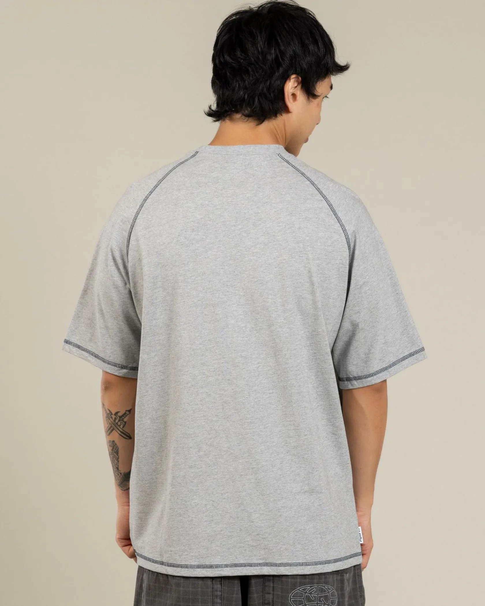 Rusty Stone Cold T-Shirt Grey Marle Sale
