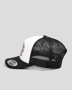 The Mad Hueys Stranded Cookedaburra Foam Trucker Cap White Sale