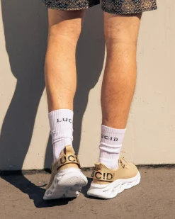 Lucid Stratford Shoes Sand/white