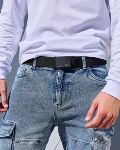 Dexter Stretch Web Belt Black Clearance