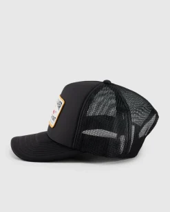 Quiksilver Stretched Trucker Cap Black Clearance
