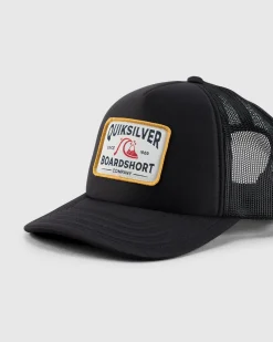 Quiksilver Stretched Trucker Cap Black Clearance
