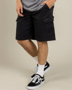 Dexter Strike Walk Shorts Washed Black