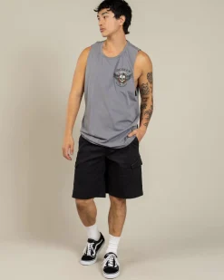 Dexter Strike Walk Shorts Washed Black
