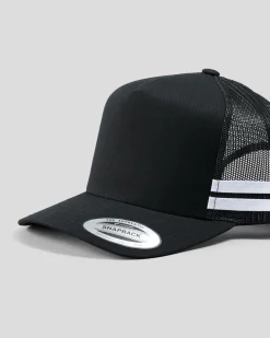 Flexfit Stripe Cap Black/black Hot