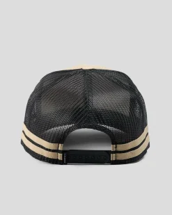 Flexfit Stripe Cap Khaki/black Hot
