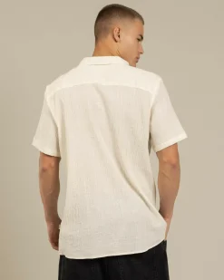 Jacks Structure Short Sleeve Shirt White Best