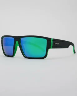 Carve Sublime Sunglasses Black/green Discount
