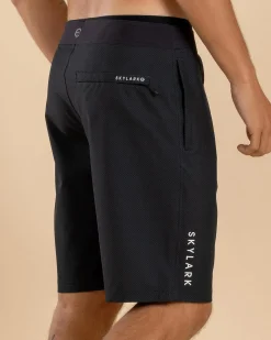 Skylark Substrate Board Shorts Black Best