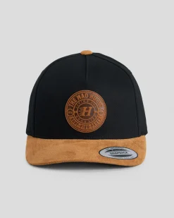 The Mad Hueys Suede Hueys Snapback Cap Black Best