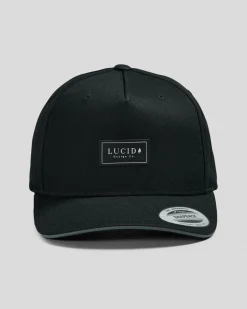 Lucid Summit Snapback Cap Black Hot