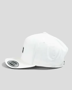 Lucid Summit Snapback Cap White Sale