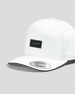 Lucid Summit Snapback Cap White Sale