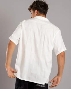 Billabong Sundays Jacquard Short Sleeve Shirt Off White Best