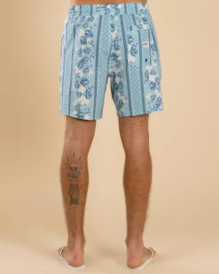 Billabong Sundays Lay Back Board Shorts Blue Shadow Online