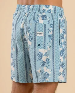 Billabong Sundays Lay Back Board Shorts Blue Shadow Online