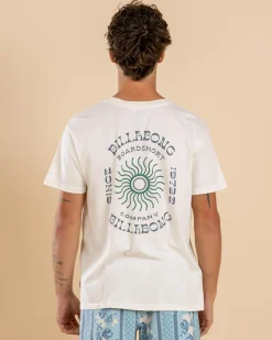 Billabong Sunrise Premium T-Shirt Off White Outlet