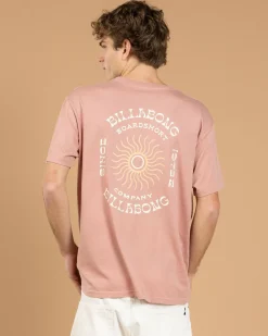 Billabong Sunrise Premium T-Shirt Dusty Rose Online