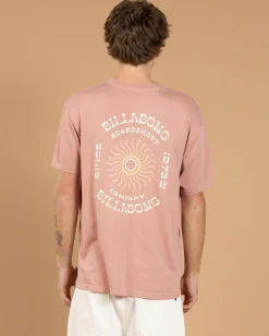 Billabong Sunrise Premium T-Shirt Dusty Rose Online