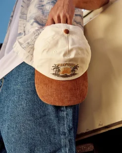 Rhythm Sunset Palm Cord Cap Stone/coffee Clearance