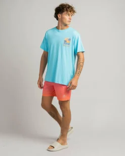 Skylark Sunset Swell T-Shirt Bright Blue Clearance