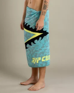 Rip Curl Sunstash Beach Towel Blue Lagoon Hot