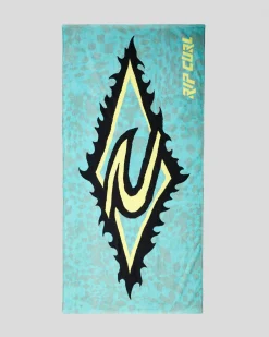 Rip Curl Sunstash Beach Towel Blue Lagoon Hot