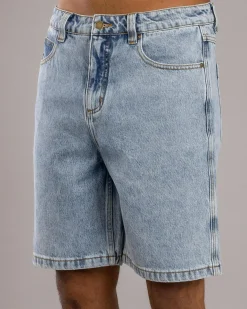 Rip Curl Super Computer Denim Walk Shorts Washed Blue Discount