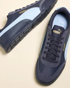 Puma Super Turino OG Shoes New Navy/haute Tropical/puma Gold Clearance