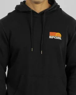 Rip Curl Surf Revival Hoodie Black Discount